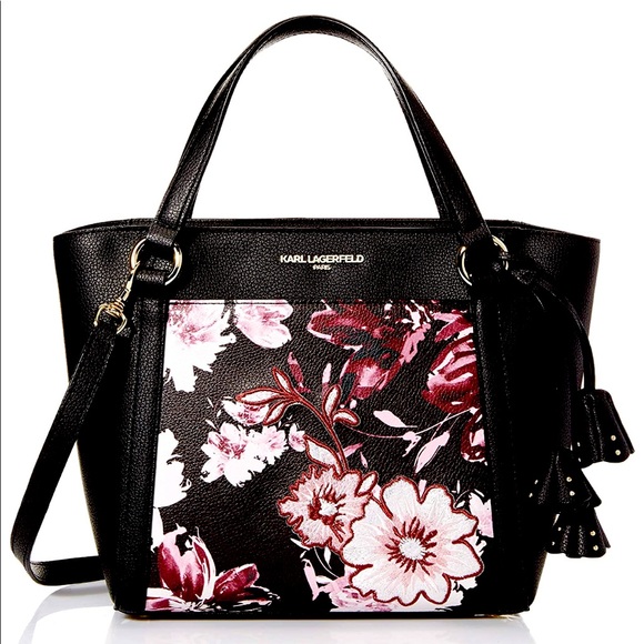 Karl Lagerfeld Handbags - NWT Karl Lagerfeld Iris Satchel Handbag
